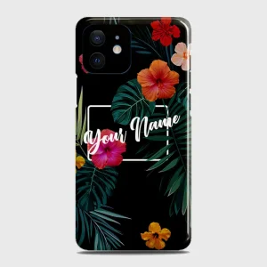 iPhone 12 Mini Floral Matte Hard Case