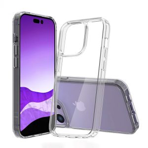 iPhone 14 Plus Crystal Clear Case – Shockproof, Anti-Yellow Back Cover
