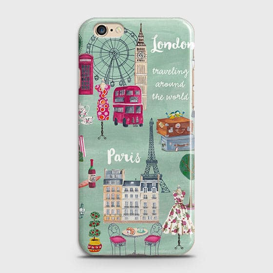 iPhone 6s City Print Case – Matte London, Paris & New York Hard Cover mobile accessory iPhone 6s City Print Case – Matte London, Paris & New York Hard Cover