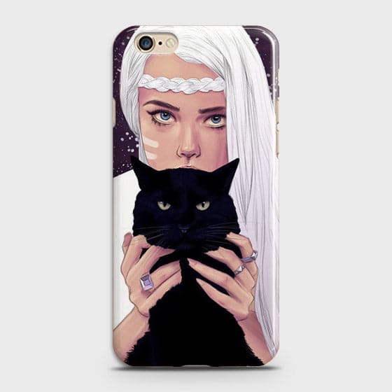 iPhone 6s Plus Wild Black Cat Case – Trendy Printed Hard Cover mobile accessory iPhone 6s Plus Wild Black Cat Case – Trendy Printed Hard Cover